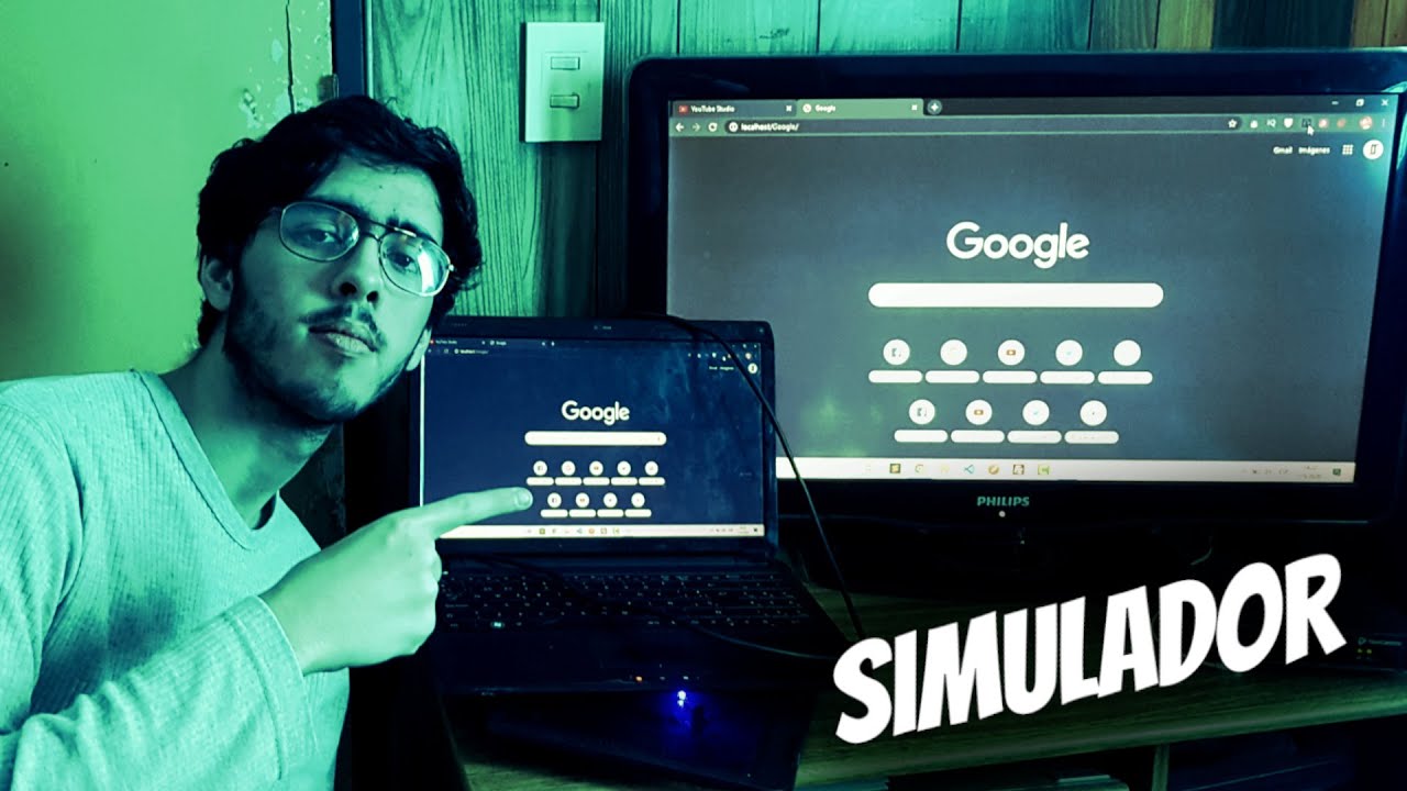 CREE UN SIMULADOR DE GOOGLE (REAL)