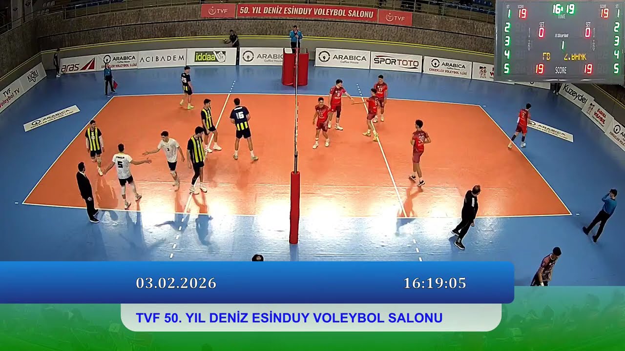 FENERBAHÇE MEDICANA - ZİRAAT BANKKART Arabica Coffee House Erkekler Voleybol 1.Ligi