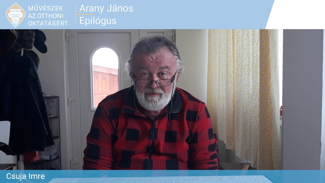 Arany János: Epilógus