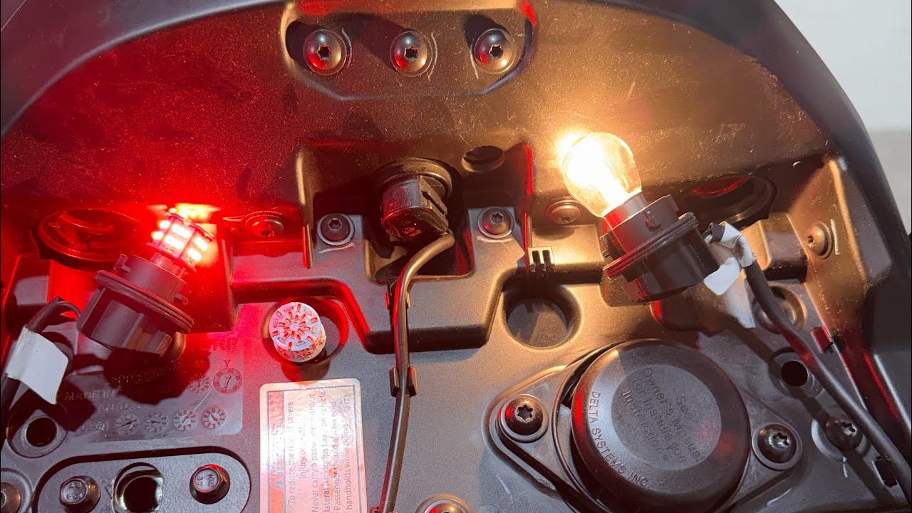 Can Am Spyder, LED Rückleuchten Umbau 