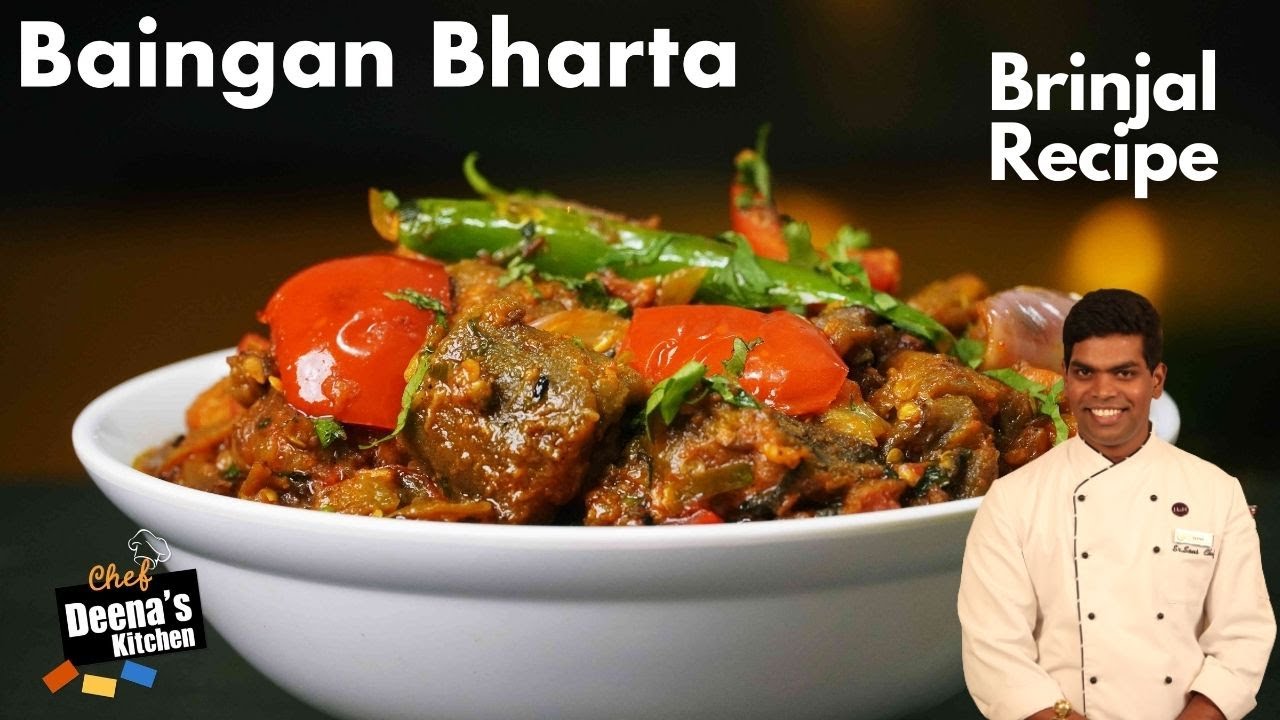 Kathirikai Recipe in Tamil | How to Make Baingan Bharta Recipe | CDK #453 | Chef Deena's Kitchen