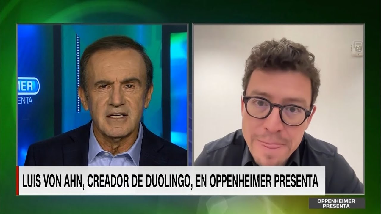 Luis Von Ahn, creador de Duolingo, en Oppenheimer Presenta