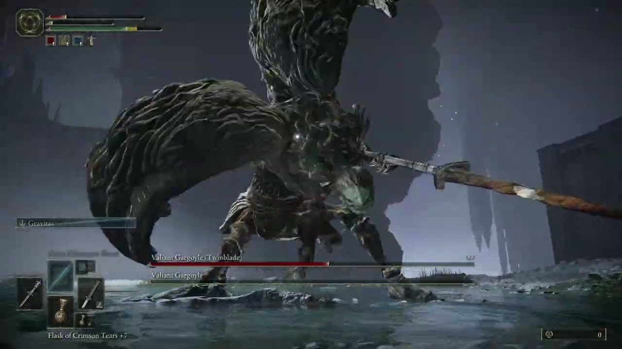 Trying to beat Elden Ring bosses Day 2 (Gargoyle Duo)