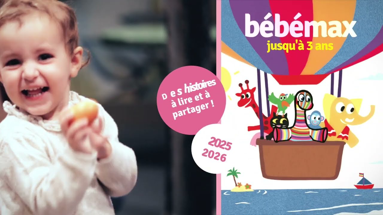 Présentation de la sélection de livres Bébémax 2025-2026