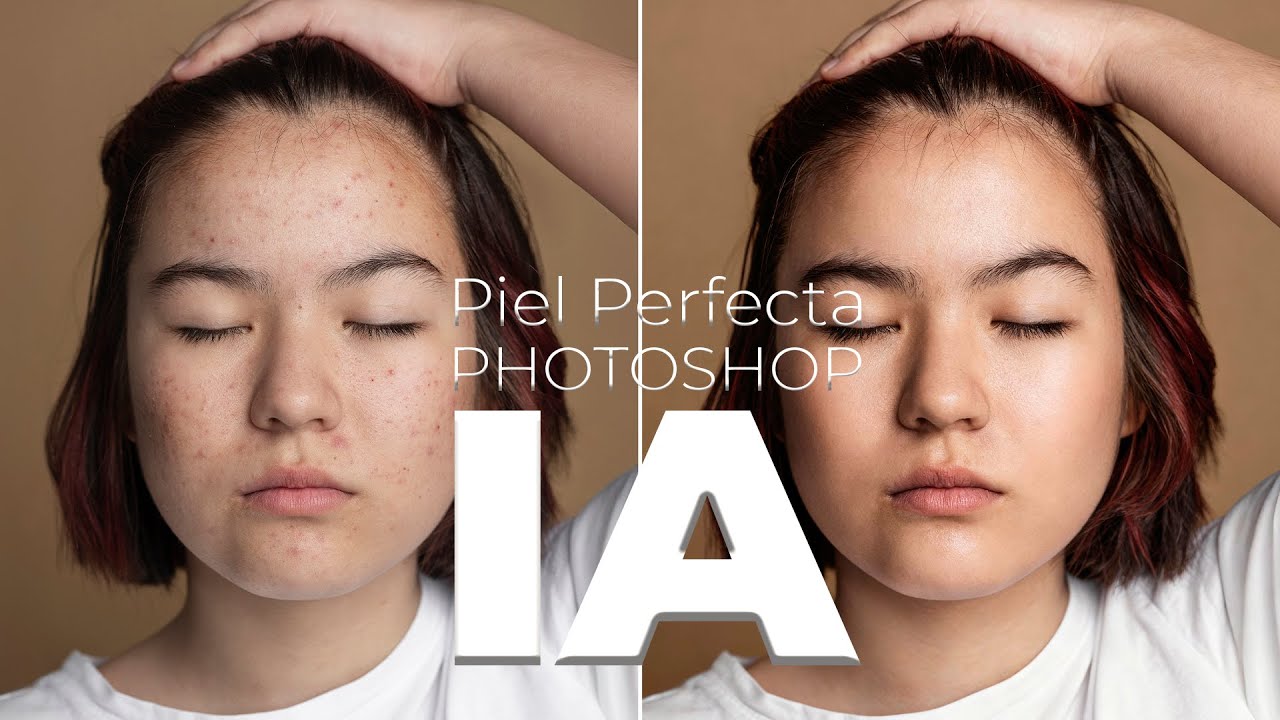 Retoque de Piel Perfecta con IA en Photoshop (el mejor prompt para lograrlo)