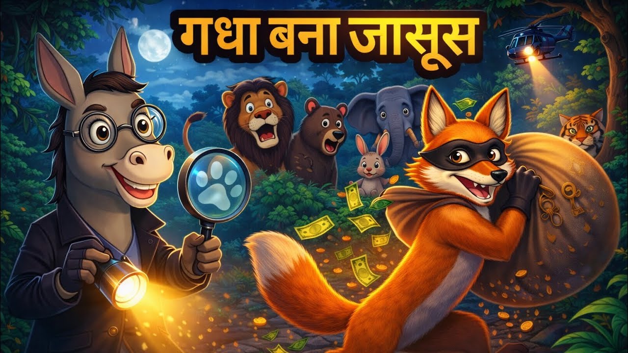 HINDI KAHANIYA | MORAL STORIES IN HINDI |NEW CARTOON STORIES | PANCHATANTRA KI KAHANI#moralstory 