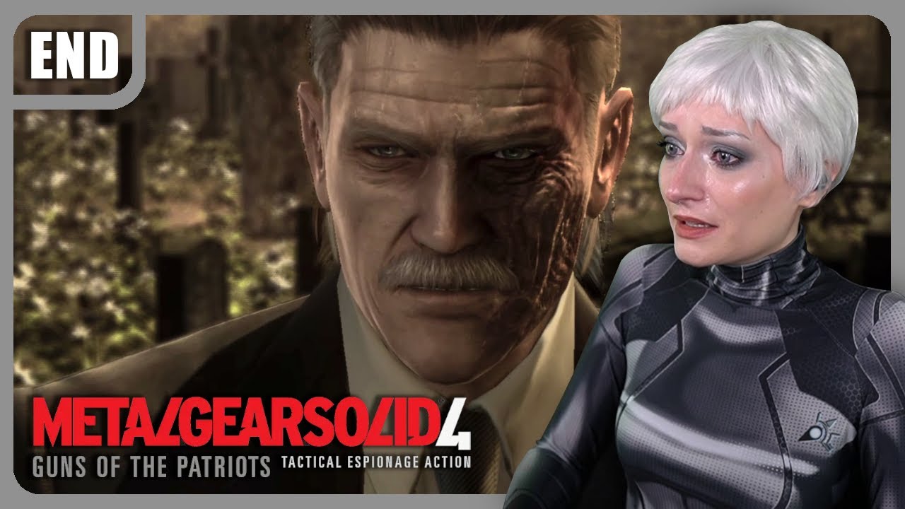 THE ENDING BROKE ME... | Metal Gear Solid 4: Guns of the Patriots - Finale | First Playthrough