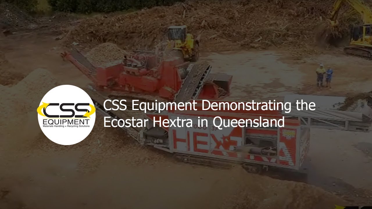 CSS Equipment Demonstrating the Ecostar Hextra in Queensland