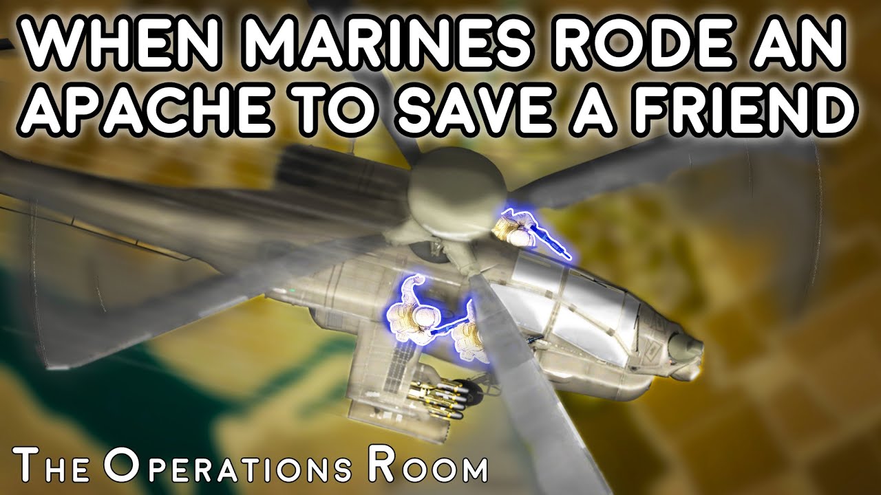 When Marines Rode on an Apache to Save a Comrade - Operation Glacier 2007