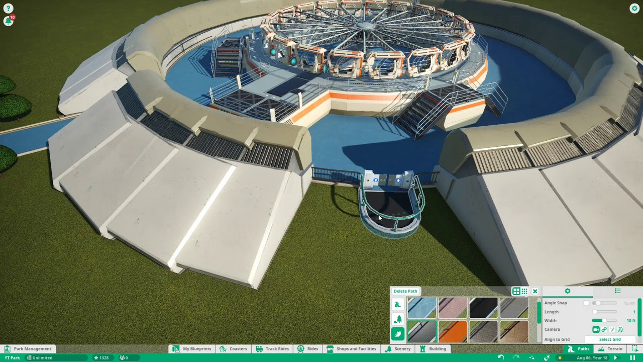 Planet Coaster Episode 13: Space Flat Rides/Future Projects!