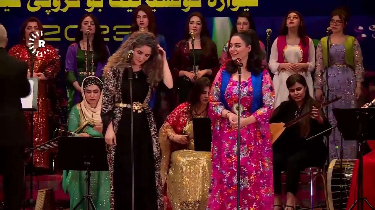 . .ئەنوەرقەرەداغی .ئاوازی.فەرهەنگ غەفوور...hawler گرووپی کیژانی سلێمانی .هەولێرAnwar qaradaghi.