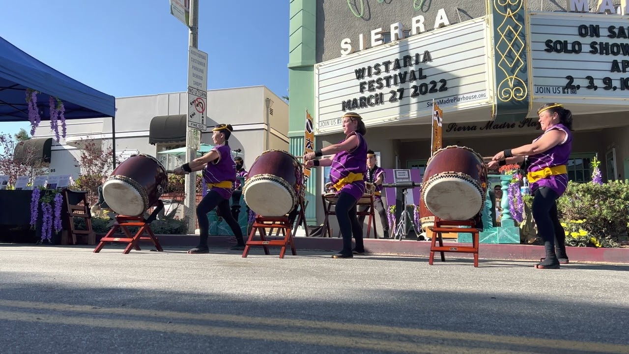 L.A. Taiko Ichiza - ロサンゼルス太鼓一座 at Wisteria Festival