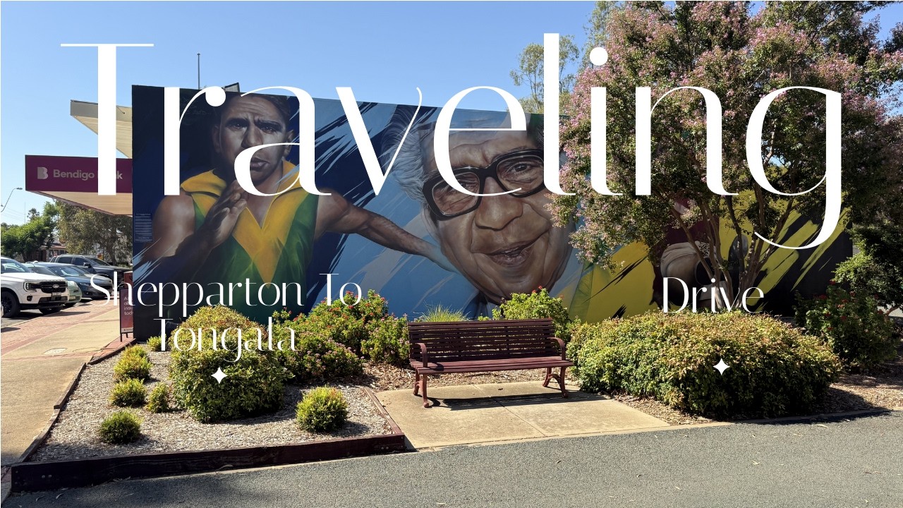 Dash Cam Drive: Shepparton to Tongala VIC Australia (Relaxing Music) #australiatravel