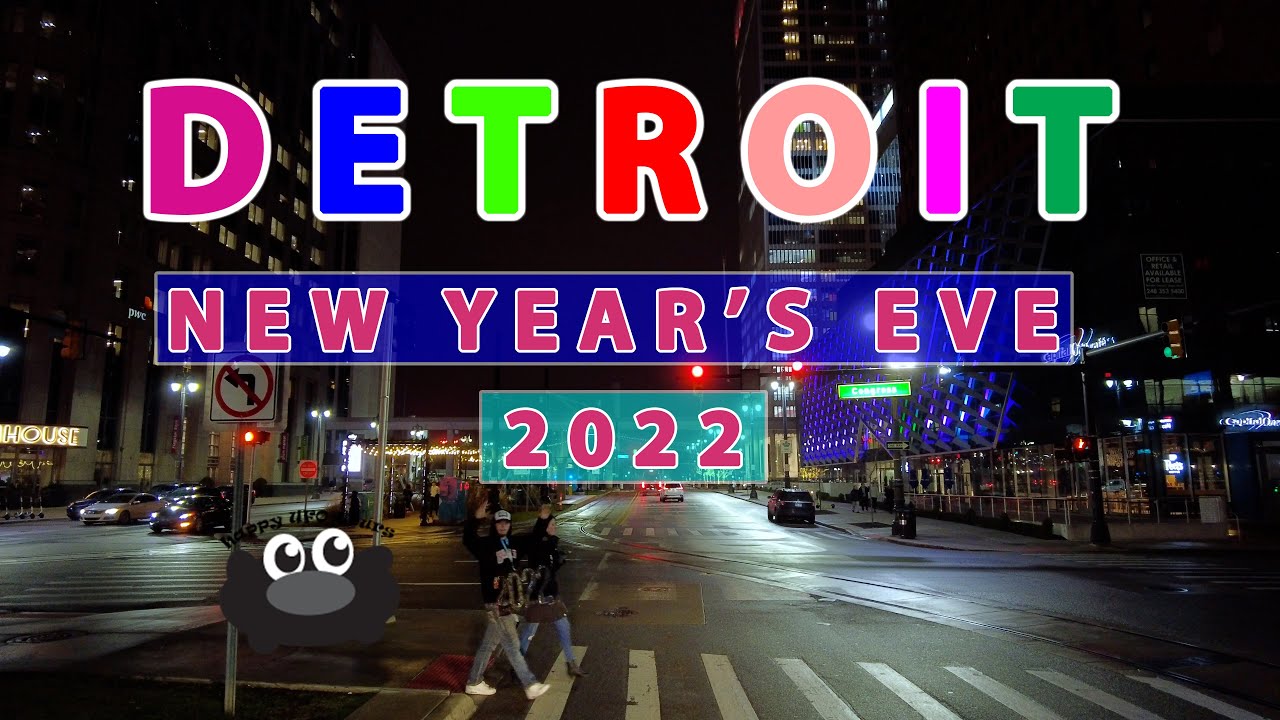 Detroit New Year's Eve 2022 Drive