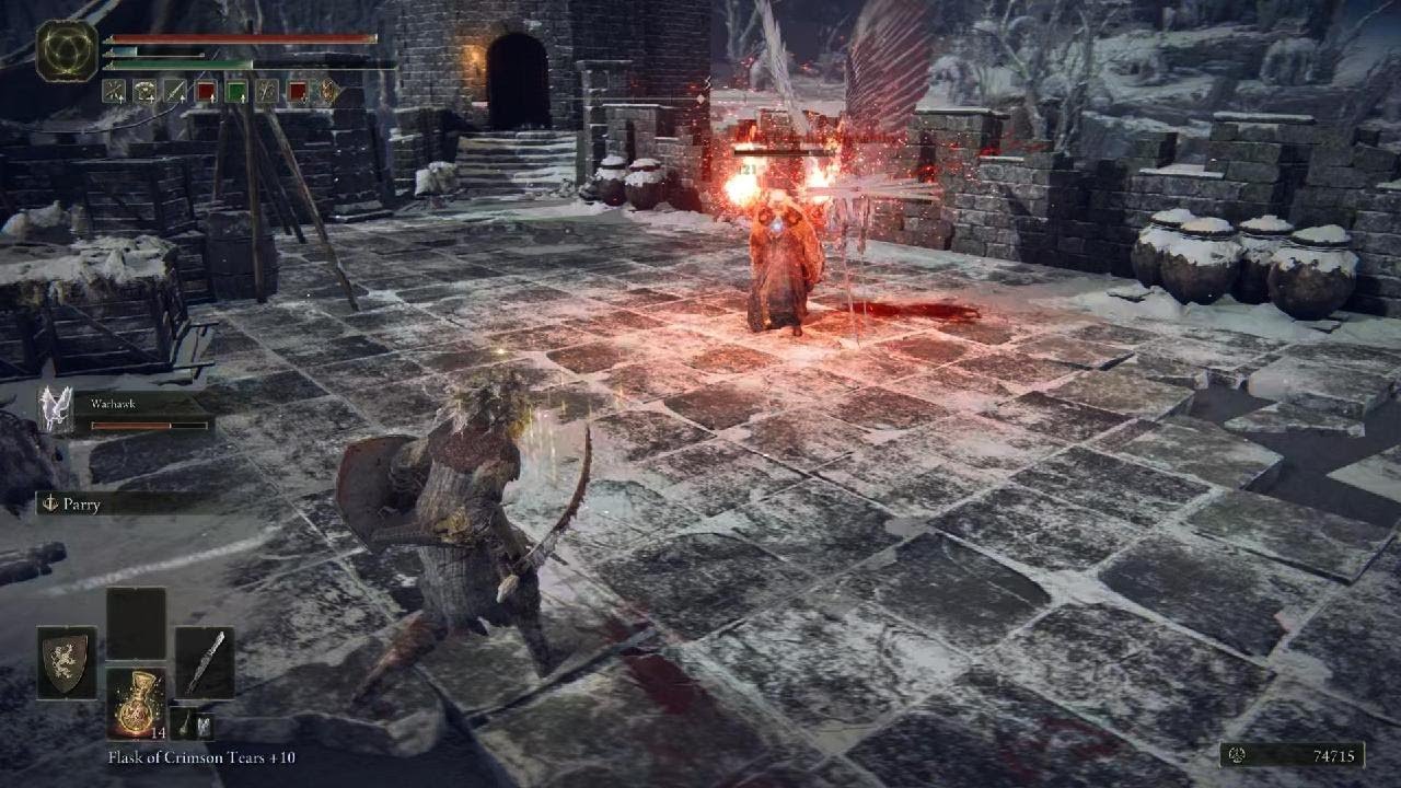 Elden Ring. Chief Guardian Arghanthy. Guardians' Garrison Boss.