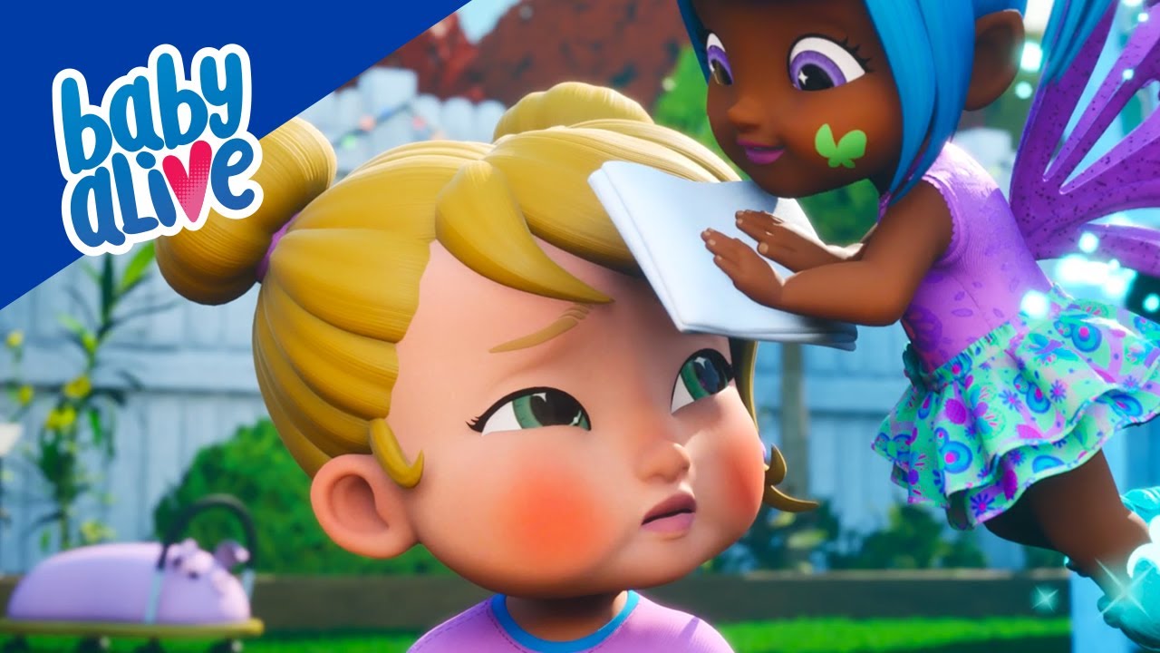 Baby Alive Official  ✨🩺 Baby Lulu Gets a Boo Boo 🌈👶🏽 Kids Videos and Baby Cartoons 💕