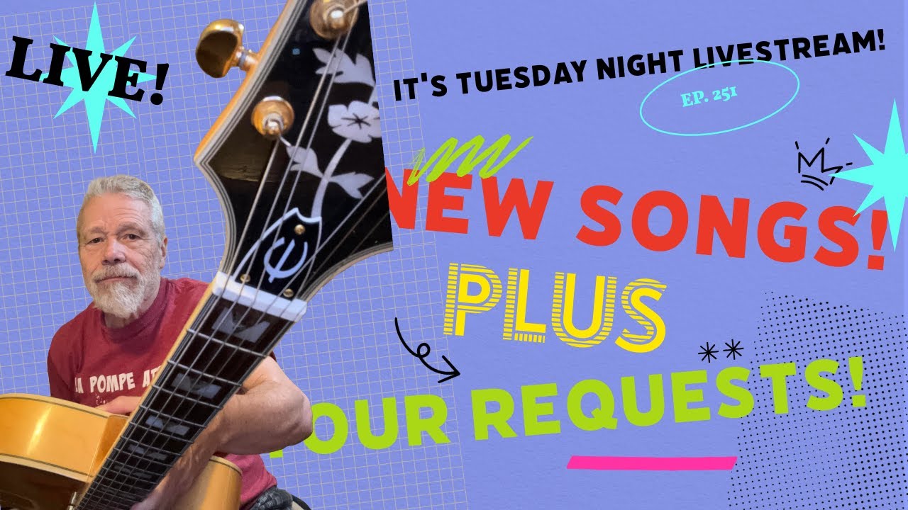 Doug Munro- It's Tuesday Night Livestream! Crash and Burn! #livestream #jazz #jazzguitar