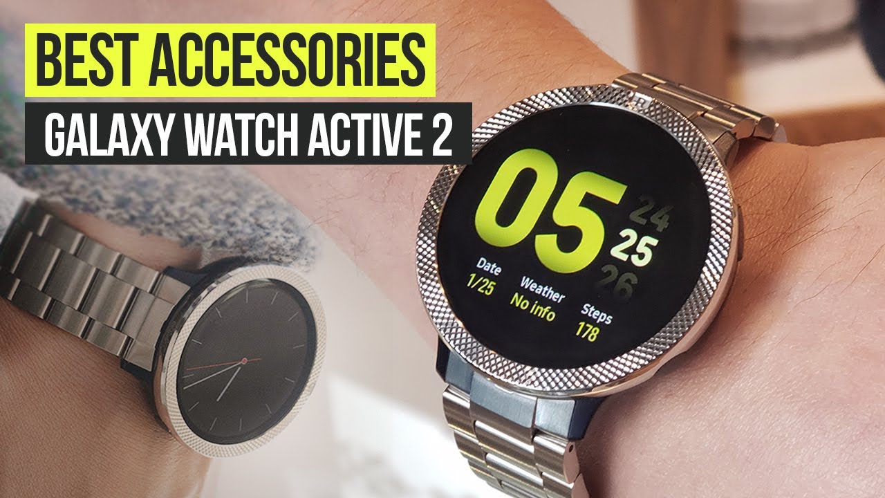 Best Accessories for Samsung Galaxy Watch Active 2 44mm!