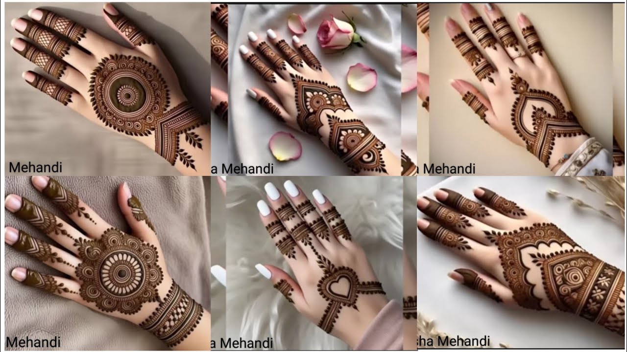 Back Hand Mehandi Design 🥰🥰💞💞