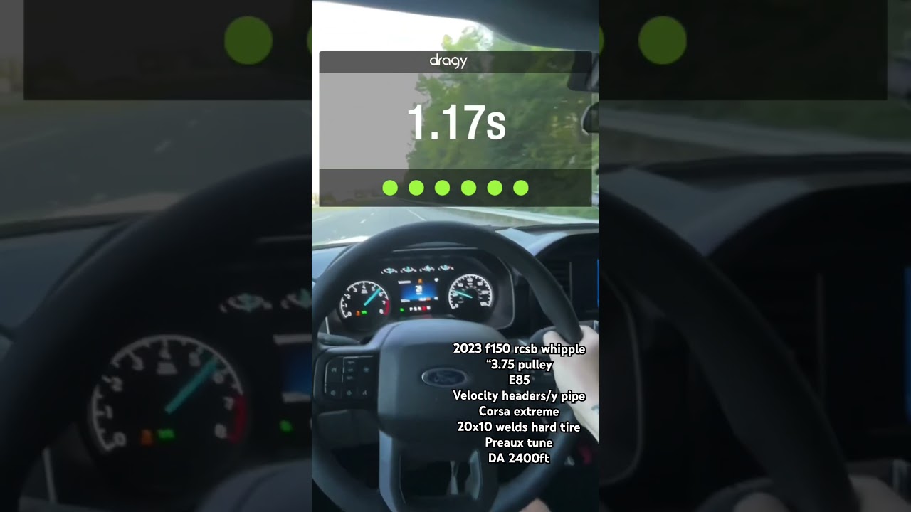 Whipple F150 dragy 1/8th mile 