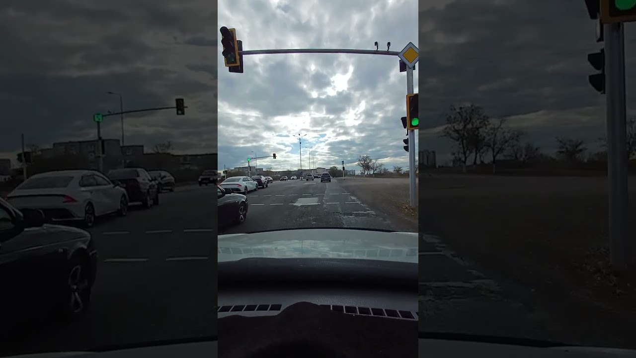 Караганда, Майкудук - город, такси. 19 10 2025  #kazakhstan #karaganda #taxi #такси #автопрогулка 