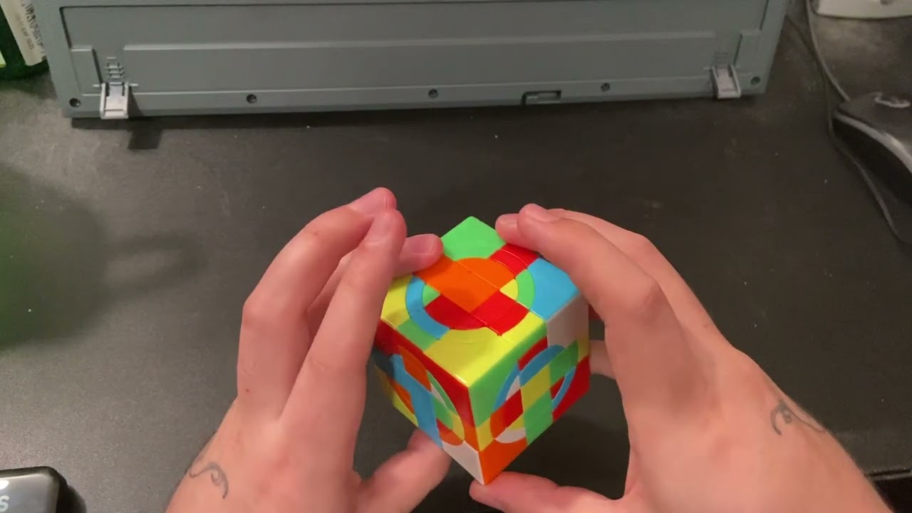 MF8 3x3 Двойной круглый куб: пошаговое руководство/руководство (вроде как)