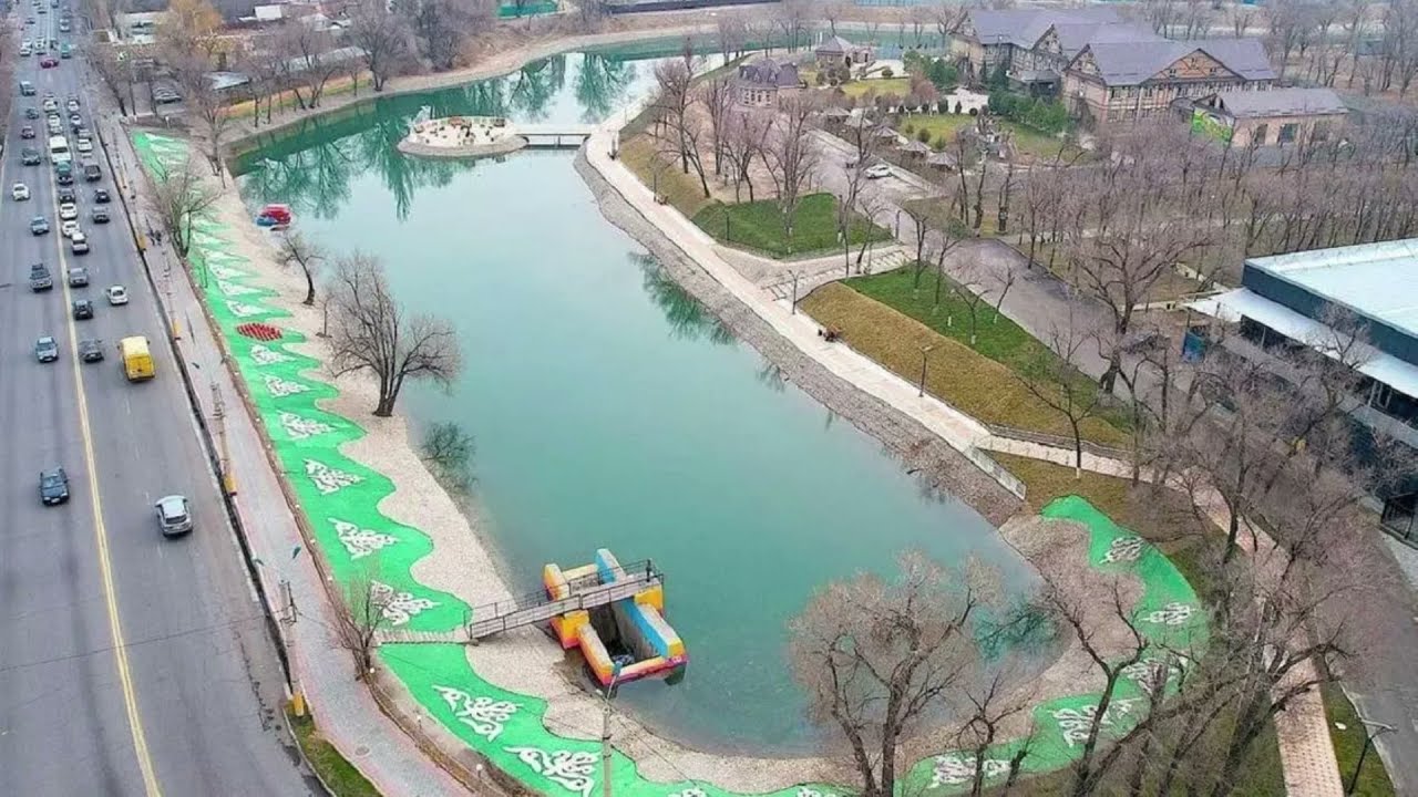 В Таразе после преображения открылась набережная «Үшбұлақ» протяженностью 850 метров - за 6 мкр