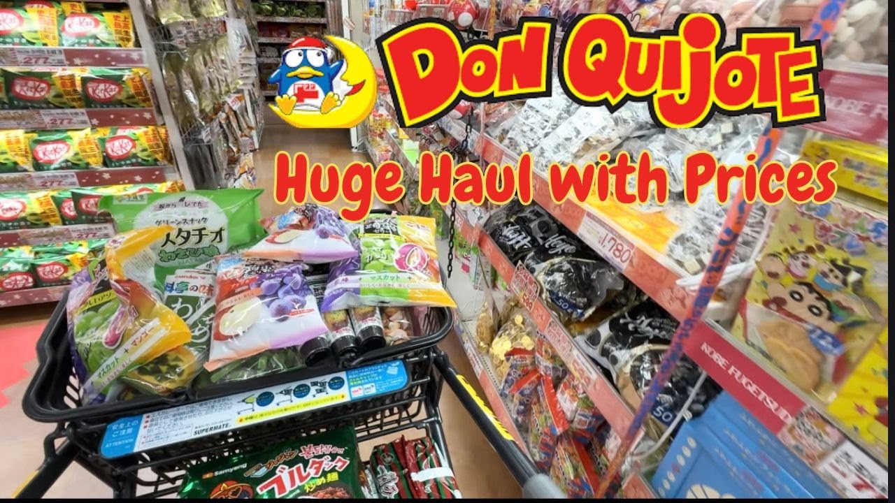Don Quijote Vlog Japan | MASSIVE Shopping Haul Osaka Japan + Prices | Favorite snacks & sweets 2025
