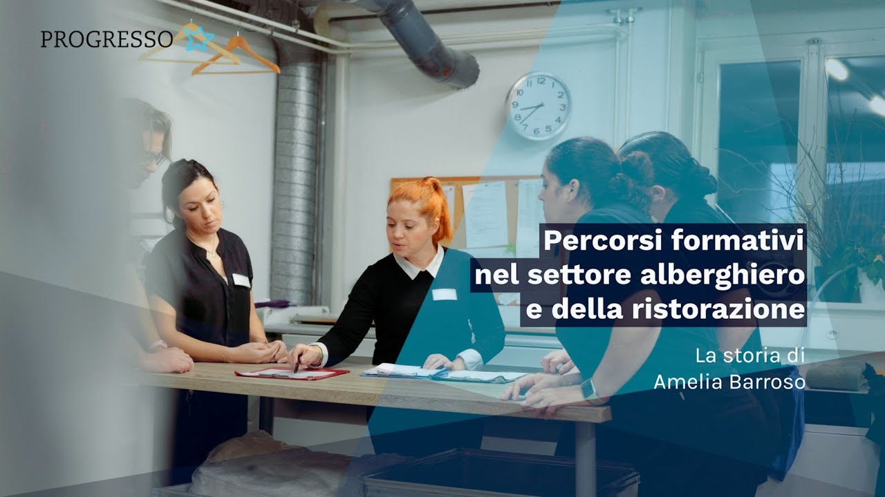Amelia e il suo team di economia domestica - Percorsi formativi nel settore alberghiero/ristorazione