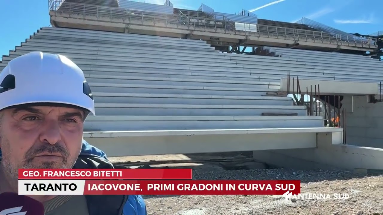 11 FEBBRAIO 2026   TARANTO; IACOVONE, PRIMI GRADONI IN CURVA SUD
