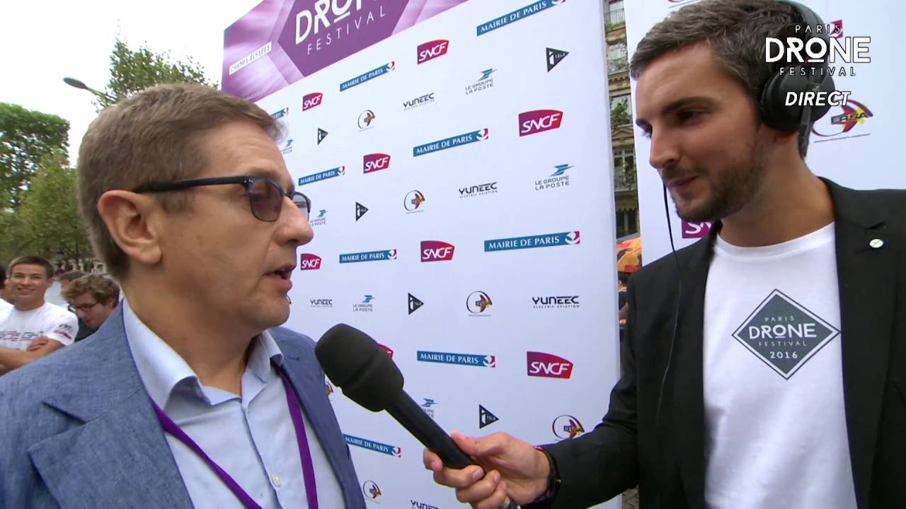 Interview : Stéphane Morelli, Président FPDC au Paris Drone Festival