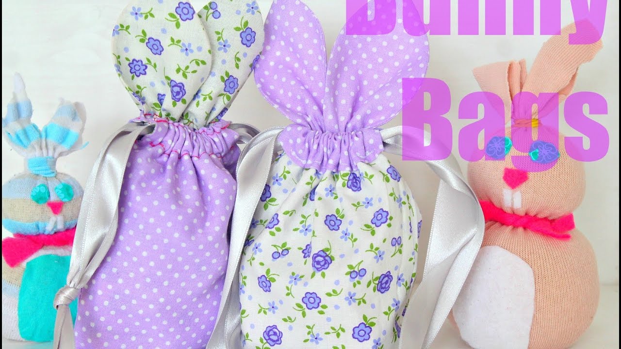 BUNNY BAGS SEWING TUTORIAL