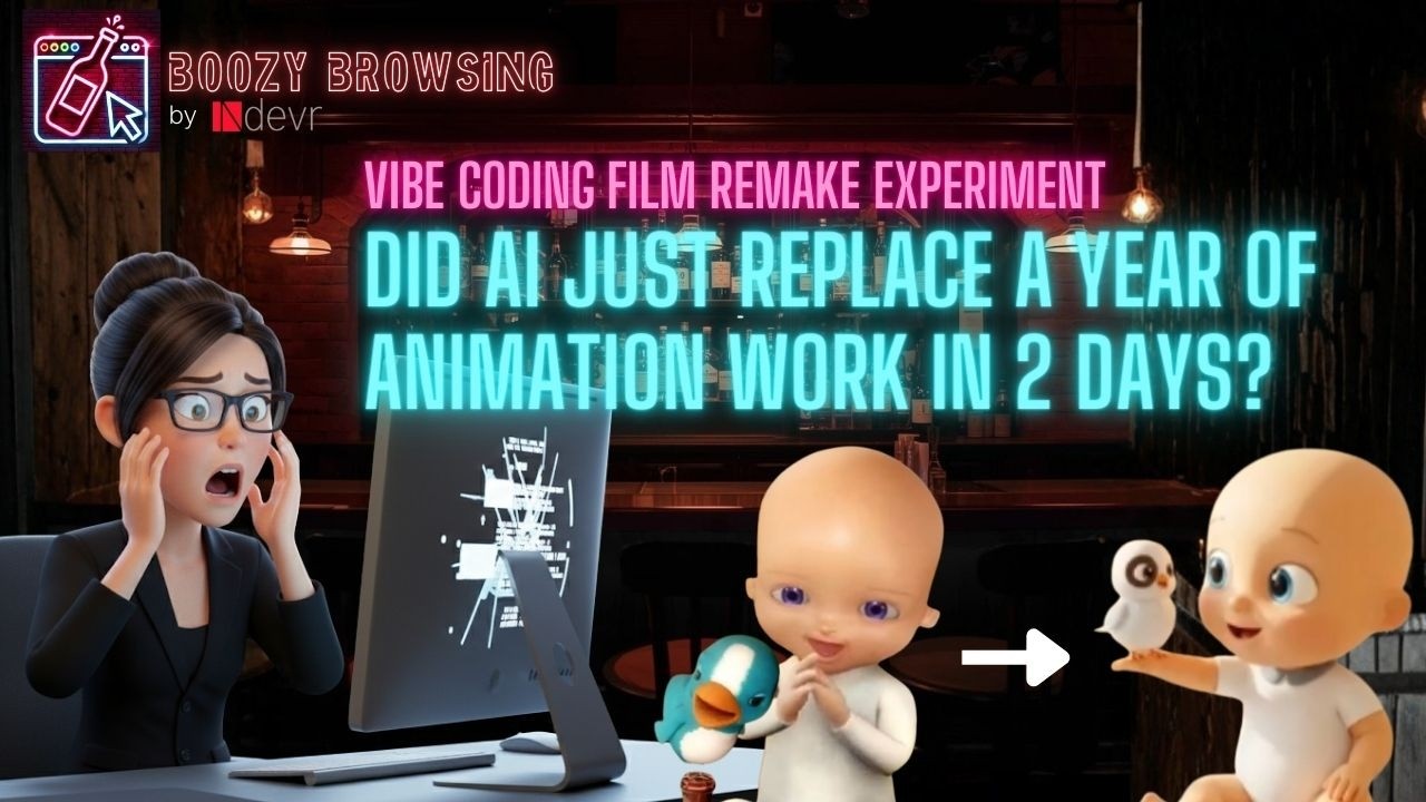Vibe Coding Film Remake Experiment: Did AI Just Replace a Year of Animation Work in 2 Days?