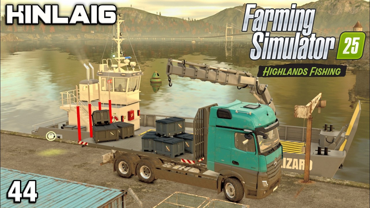 BUYING THE FISH TENT AND SELLING THE FINISHED FISH Highlands Fishing Expansion Kinlaig FS25 Ep 44