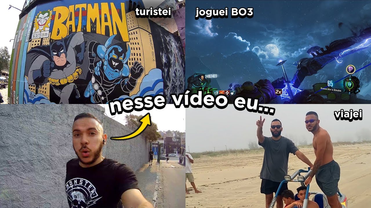 Quando vc aprende a ser grato, a vida fica leve (VLOG + BO3 Zombies)