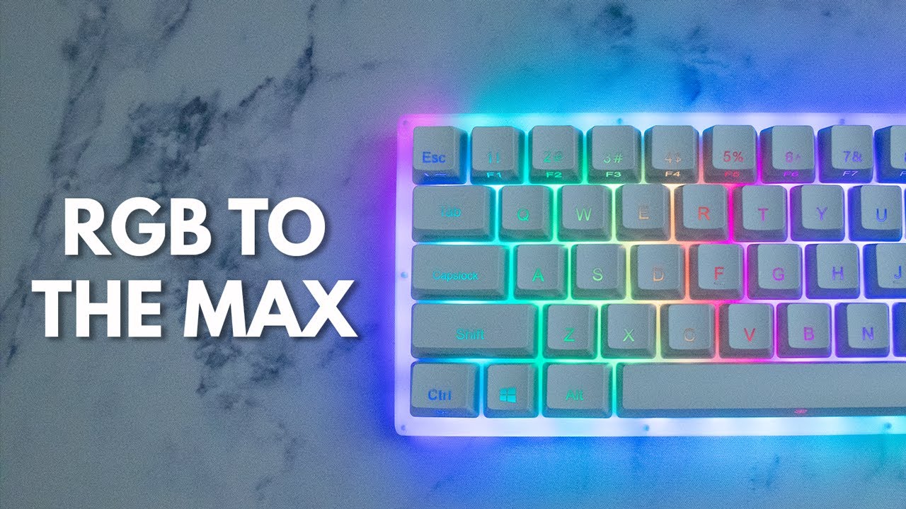 Iced Out on RGB | Gamakay K66 Unboxing and Review