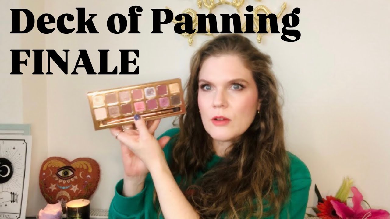How many empties? Deck of Panning 2025 Project Pan FINALE
