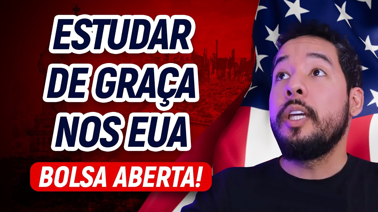 ESSA BOLSA DE ESTUDOS PAGA TUDO PRA VOC&Ecirc; ESTUDAR NOS EUA DE GRA&Ccedil;A!