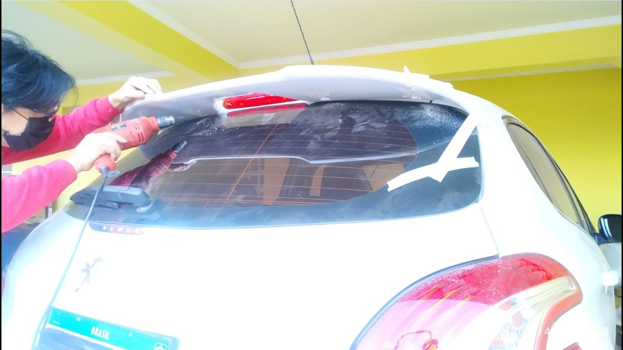 Colocando o Aerofólio no PEUGEOT 208 GRiFFE