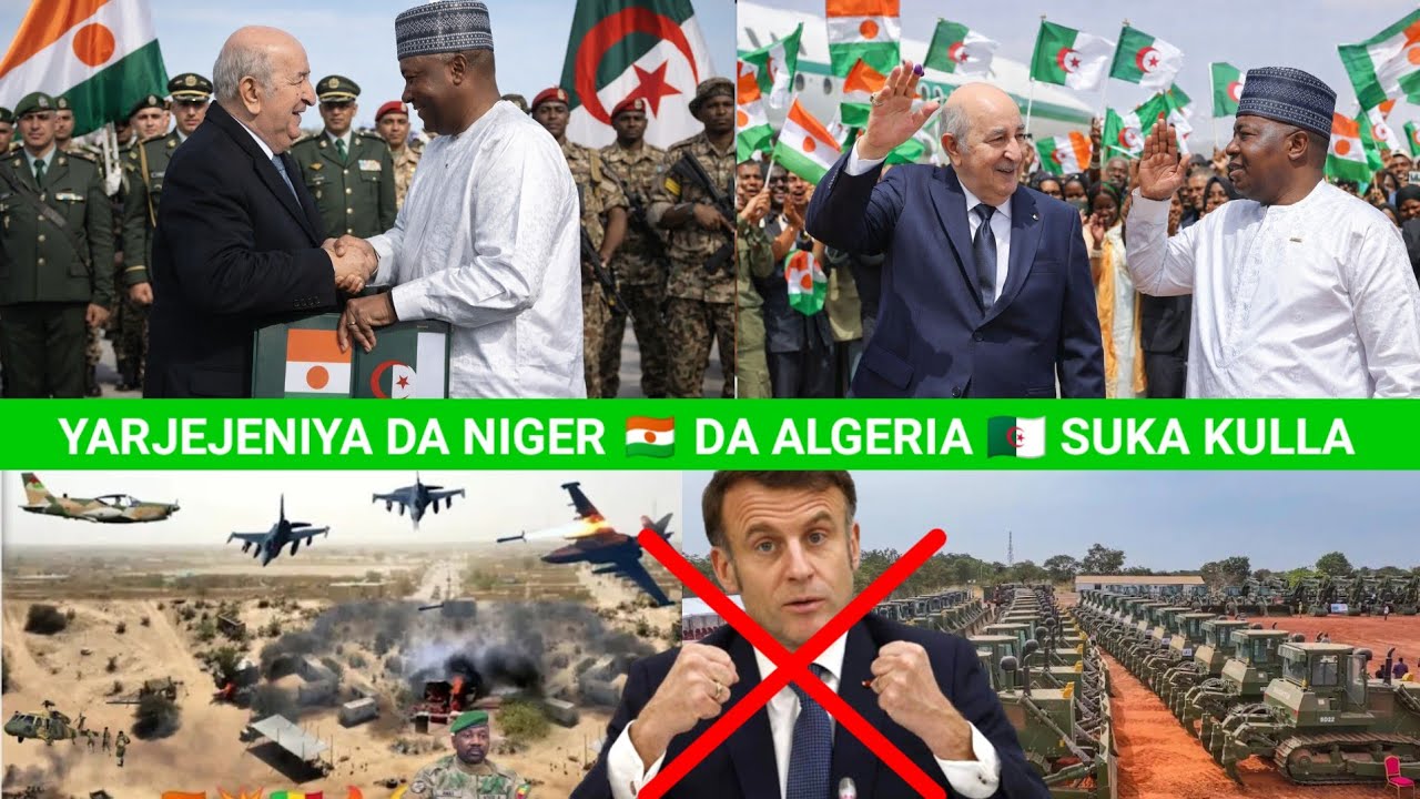 Нигер 🇳🇪🤝🇩🇿 и Алжир 🇩🇿 подписали прочное соглашение, которое заставило Францию ​​🇫🇷 задуматься.