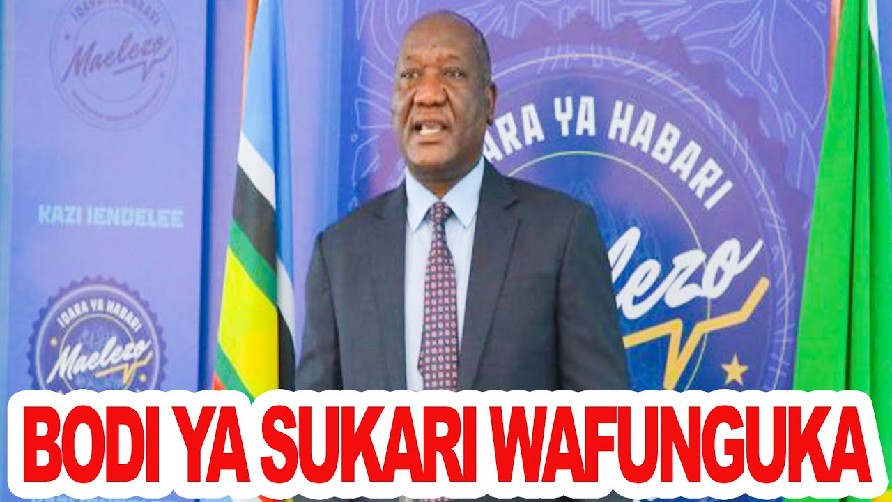 🔴LIVE: A-Z MAZITO YAFICHUKA BODI YA SUKARI 