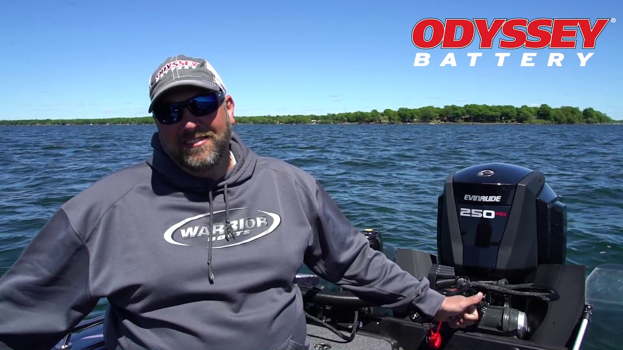 Kent Andersen Trusts Only One Battery for His Boats -- ODYSSEY Battery!