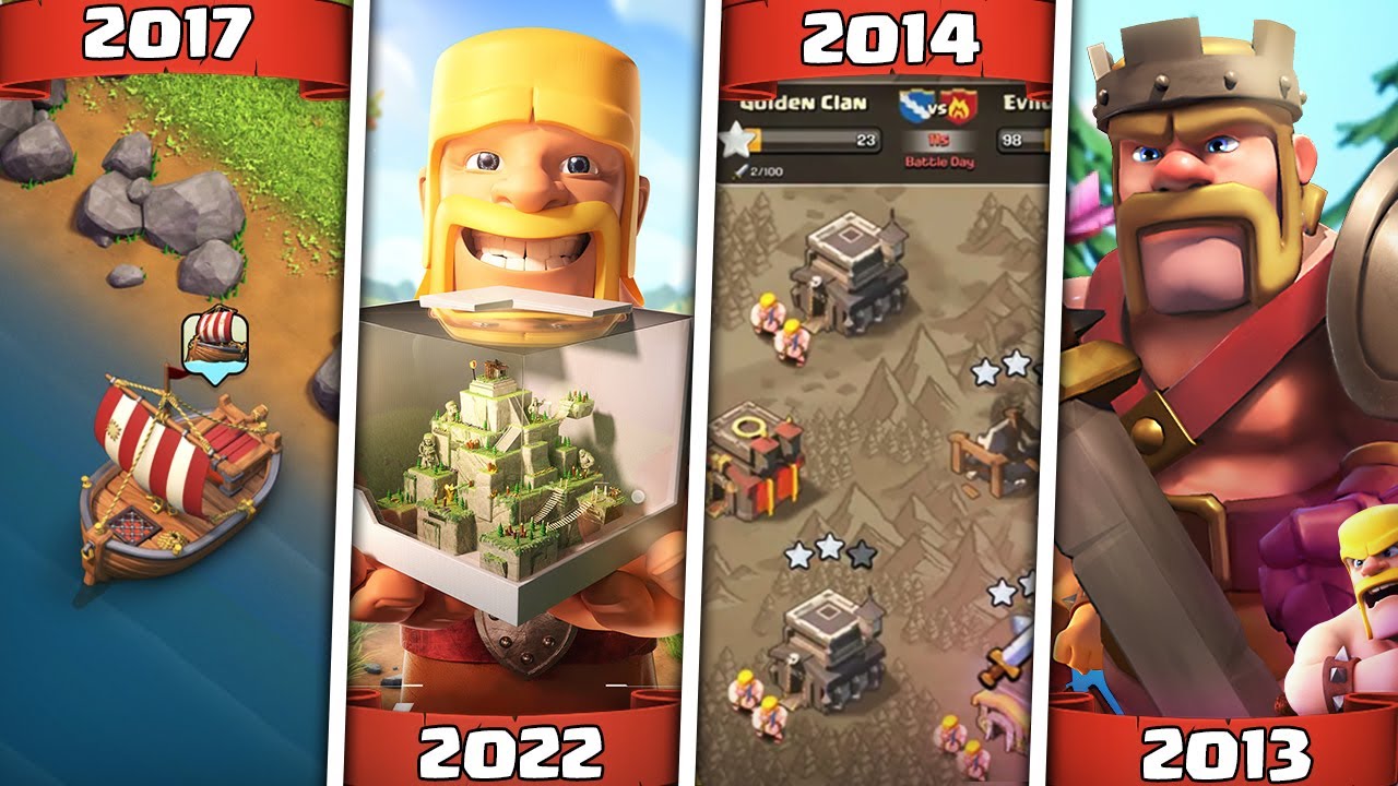 CUAL HA SIDO el MEJOR AÑO de la HISTORIA en CLASH OF CLANS? 🤔 La Tier List Definitiva