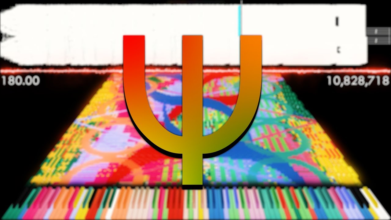 [Black MIDI] Psi the Song | 12.56637 Million | ponluxime