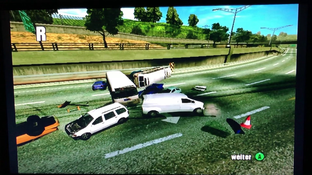 Burnout 2 Crash Mode Zone 30 Head On Highway 367 million World Record
