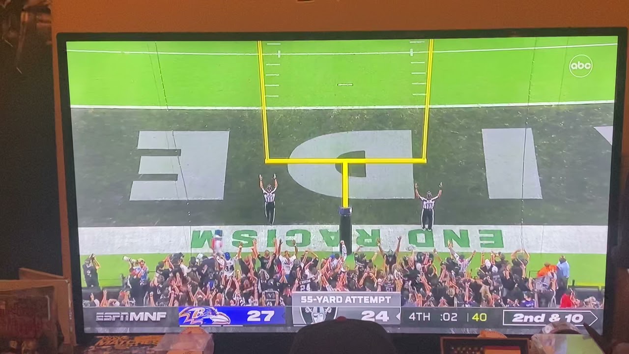 Daniel Carlson makes 55 yard field goal to advance into overtime [9/13/21]