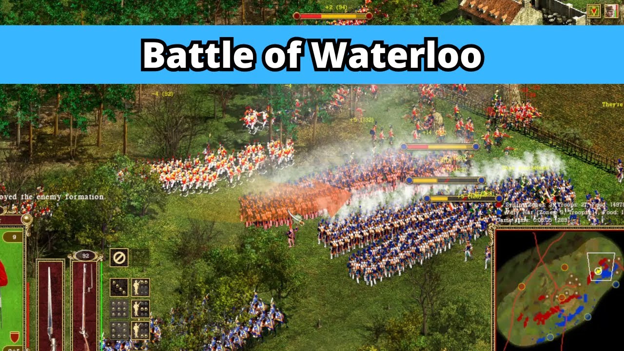 Cossacks 2: Battle for Europe | Battle of Waterloo | Very Hard