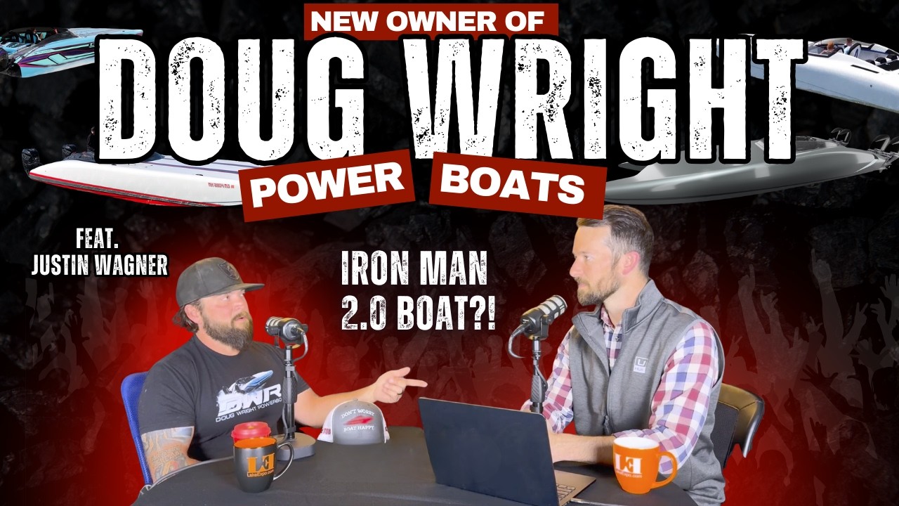 Iron Man Boat is Making a COMEBACK?! Justin Wagner, NEW Owner of Doug Wright Power-boats - Ep. 34