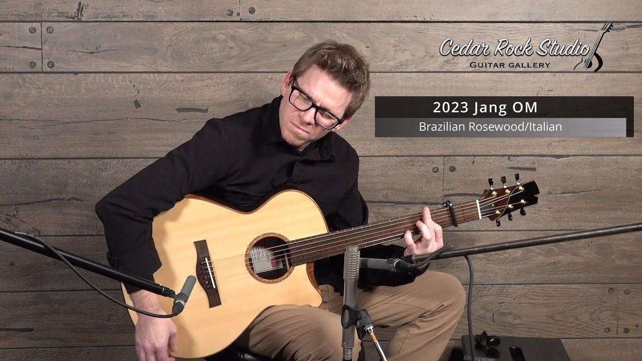 2023 Issac Jang OM (Brazilian/Italian Spruce) played by Matt Thomas