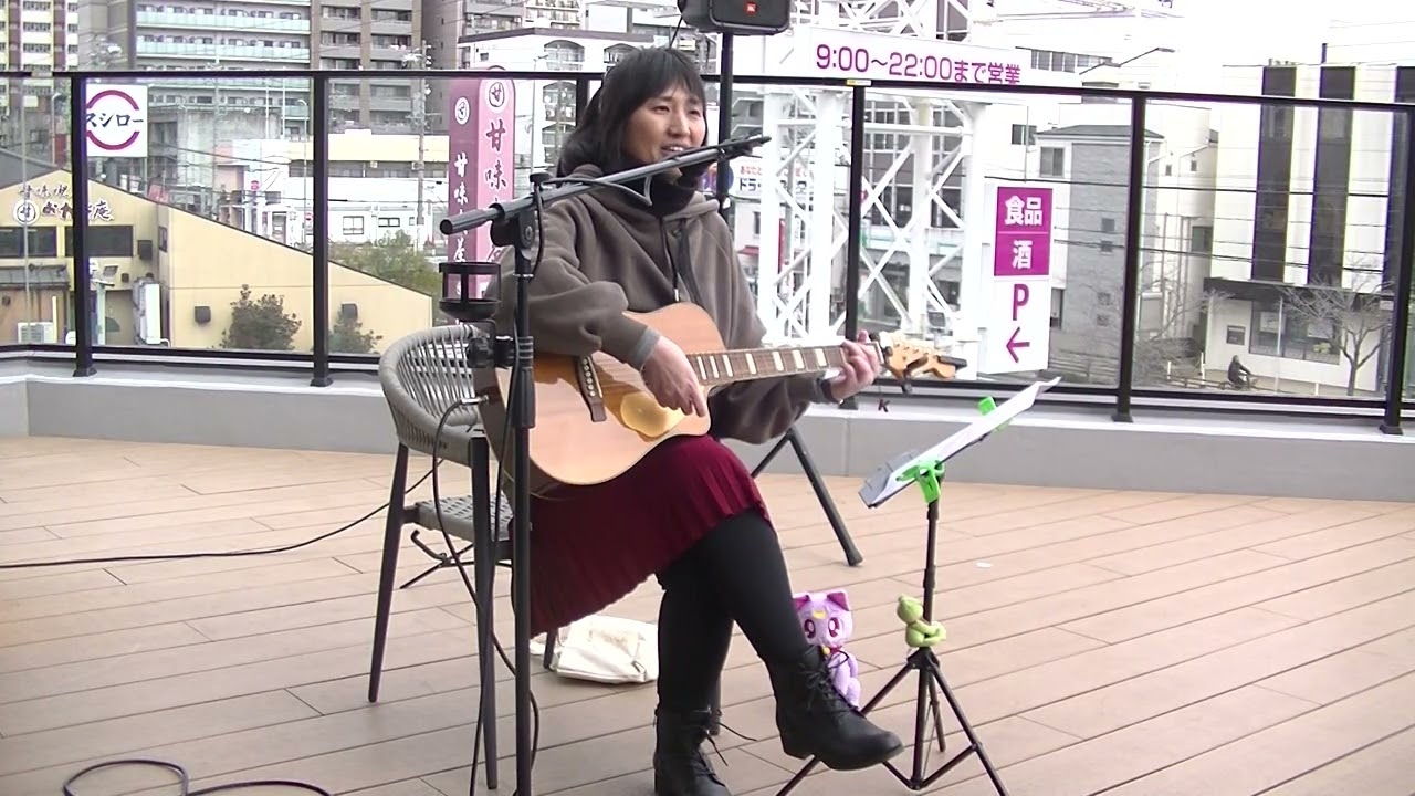 二葉(ふたば)シンガーソングライター二葉♪電車に乗って♪/LOCUSinそよら上飯田イオンライブ(Vo.31)2026.2.7